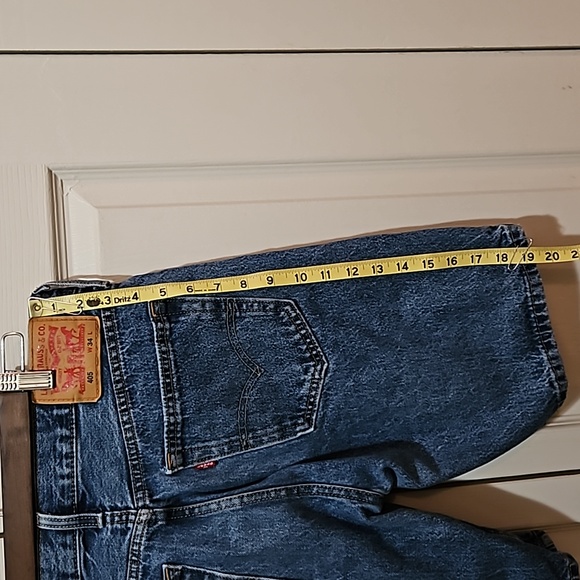 Levi 405 mens jean shorts - Picture 5 of 6